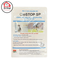 Men phòng và trị tiêu chảy cho chó mèo Genyo - Nguyên liệu nhập mỹ - Clostop 20g