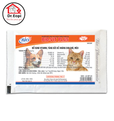 Gói bổ sung kháng thể Bio-Vit-Plus 5gr cho chó mèo
