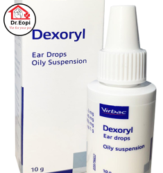 Thuốc nhỏ tai dạng dầu dành cho chó, mèo Dexoryl