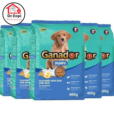 THỨC ĂN HẠT CHO CHÓ CON GANADOR PUPPY- VỊ TRỨNG & SỮA 400g