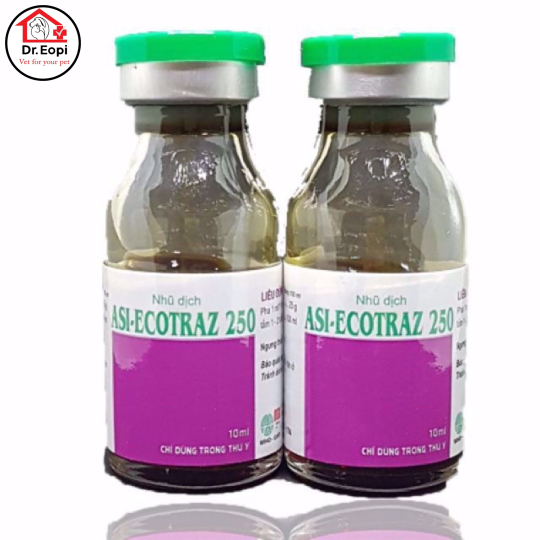 ASI-ECOTRAZ — DUNG DỊCH PHA TẮM TRỊ VE CHO CHÓ MÈO