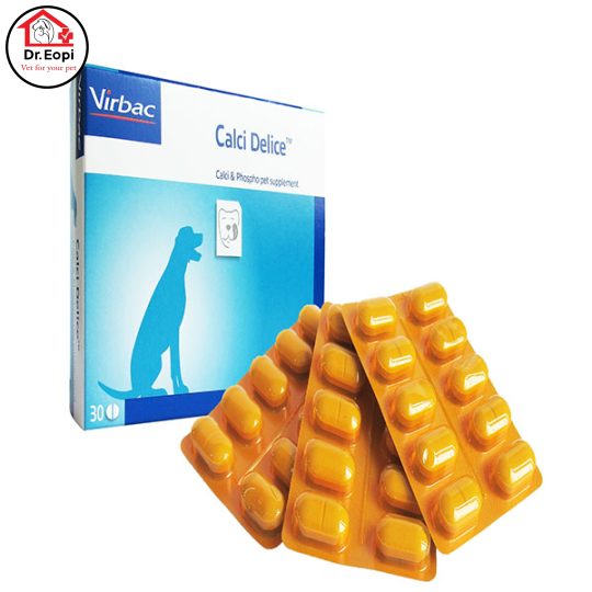 VIÊN CANXI, PHOTPHO VÀ KHOÁNG CHẤT NGON MIỆNG CALCI DELICE